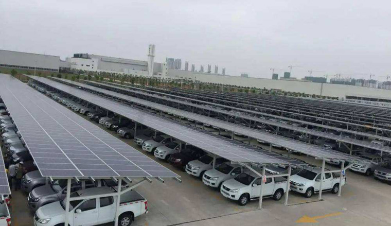 100千瓦光伏停車場投資多少，停車坪搭建光伏違建嗎