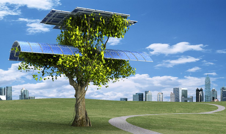 太陽能發(fā)電樹的資料，什么是太陽樹